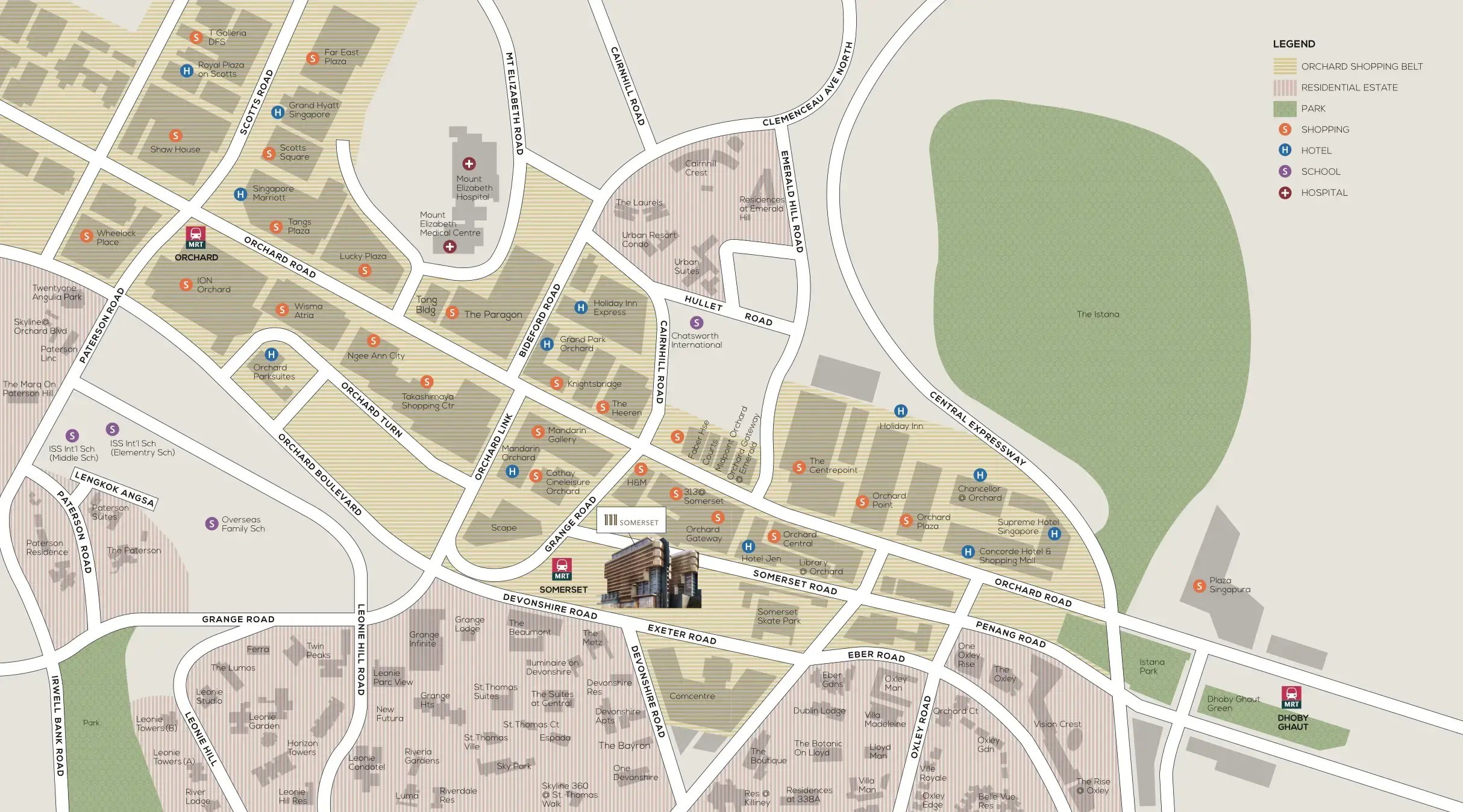 111 location map